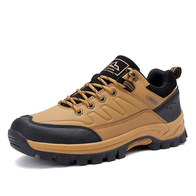 Mens Fashion Trainers - ใหม่รองเท้าหนังผู้ชายกลางแจ้งชายลื่นรองเท้า LACE-Up กันน้ําผู้ชายรองเท้าผ้าใบแฟชั่นสบายรองเท้า