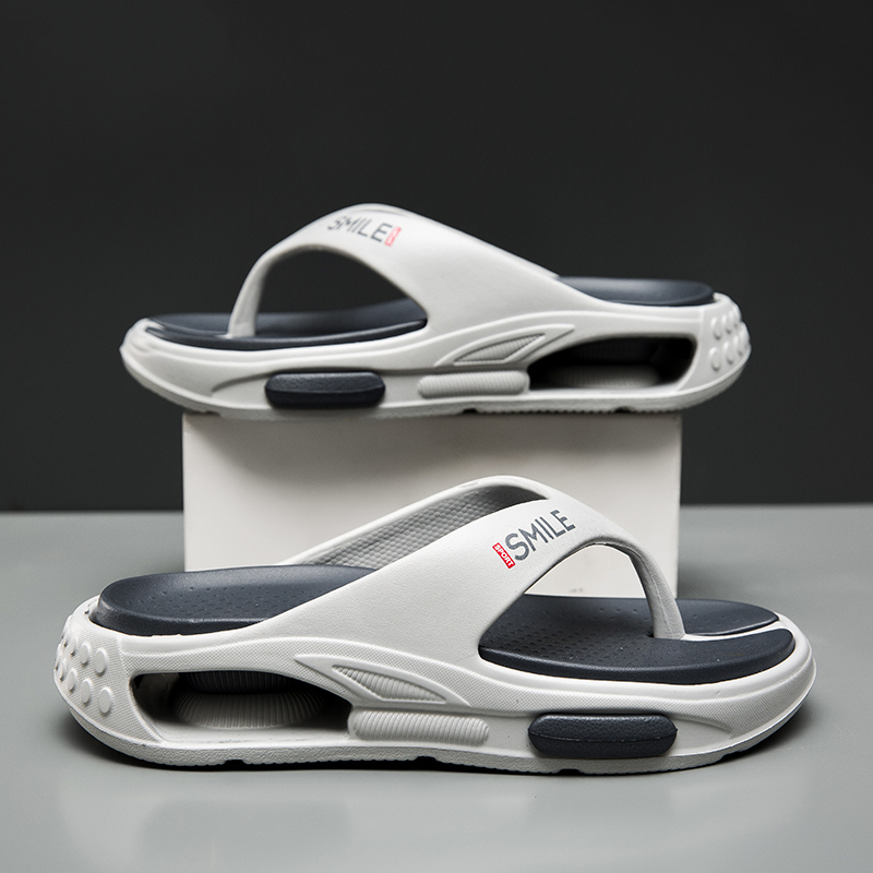 Men'S Fashion News - รองเท้าแตะผู้ชายสำหรับฤดูร้อน รองเท้าใส่ในบ้านและนอกบ้าน นุ่มสบาย แฟชั่น รองเท้าชายหาด กันลื่น