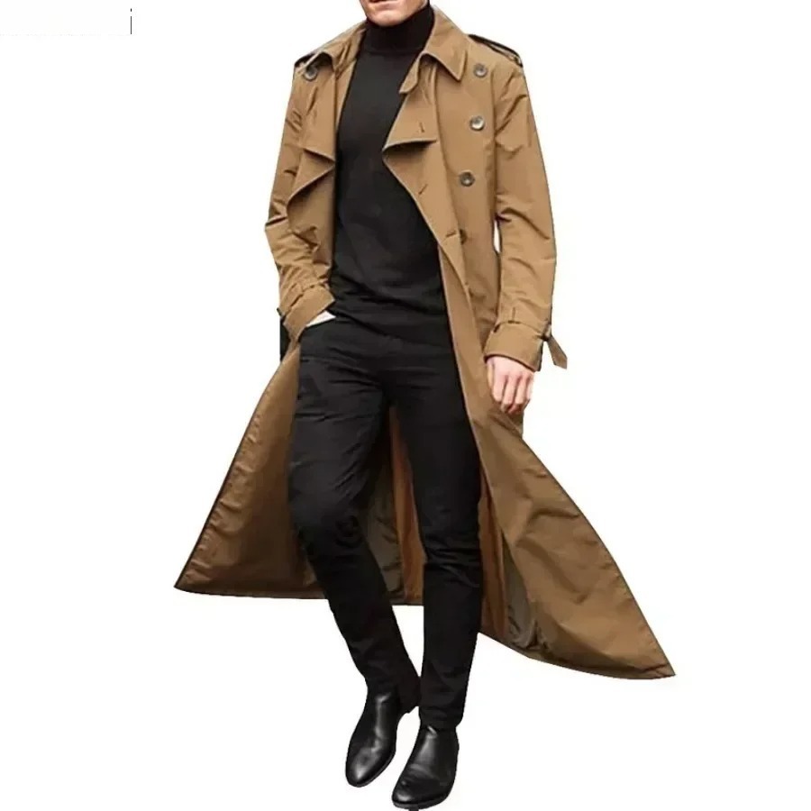 ผู้ชายยาว Trench Coats แจ็คเก็ - Men'S Fashion X บทวิจารณ์และราคา