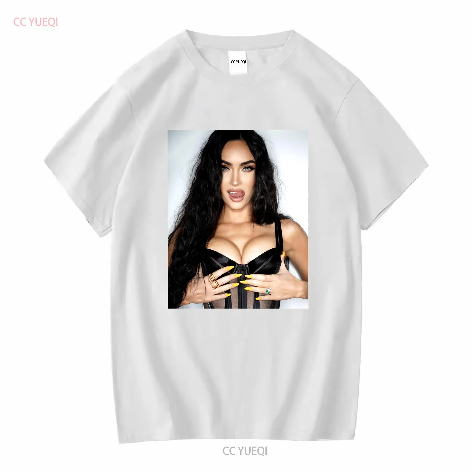Megan Fox T เสื้อโปสเตอร์แขนยา - Poster Men Fashion บทวิจารณ์และราคา