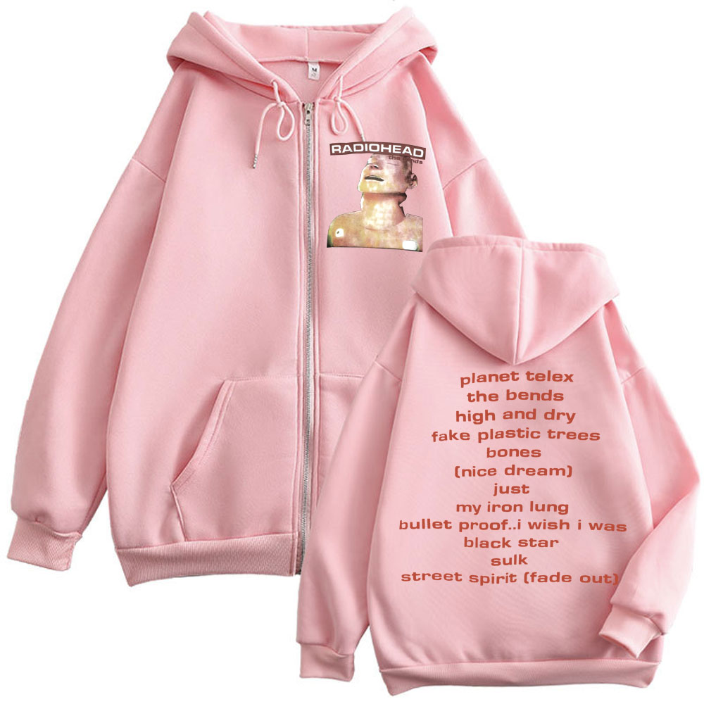 เสื้อฮู้ดซิปวงร็อคเรดิโอเฮด อั - Mens Fashion Zip Up Hoodies บทวิจารณ์และราคา