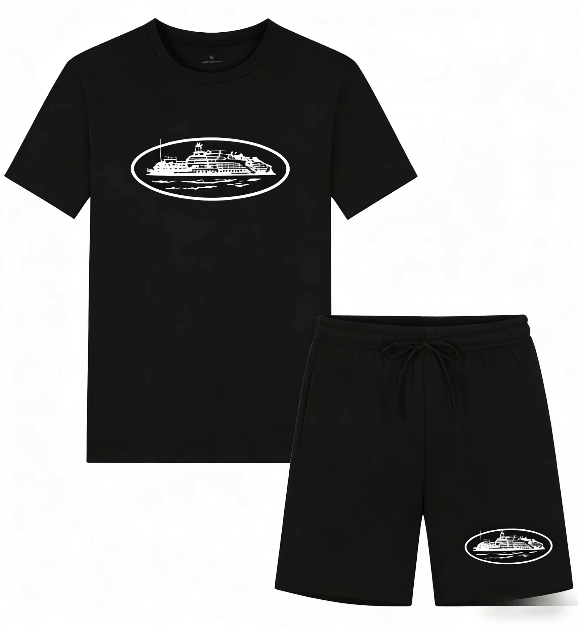 เสื้อยืดและกางเกงขาสั้นพิมพ์ลา - Men'S Fashion Videos บทวิจารณ์และราคา