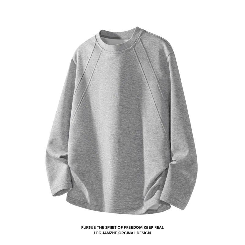 เสื้อยืดแขนยาวคอกลมทรงโอเวอร์ไ - Men'S Fashion T Shirts บทวิจารณ์และราคา